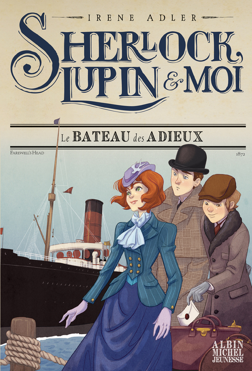 Couverture ebook de Le Bateau des adieux, de Irene Adler
