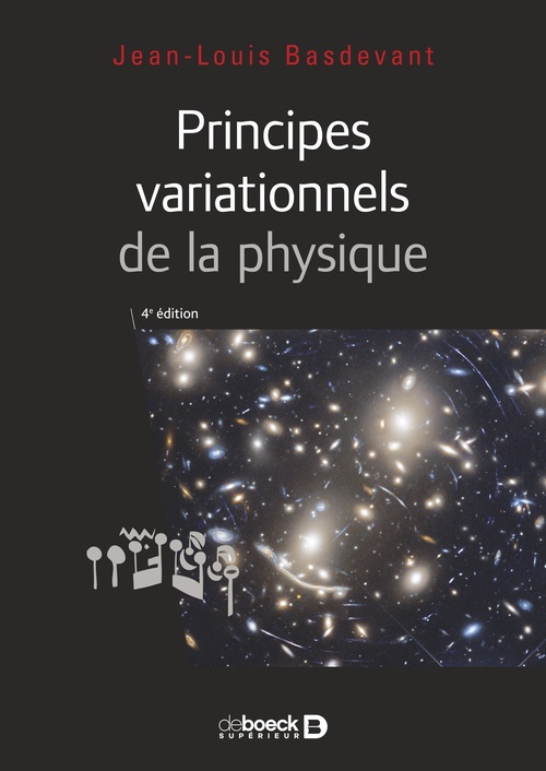 Couverture ebook de Principes variationnels de la physique, de Jean-Louis Basdevant