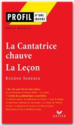 Couverture ebook de Profil - Ionesco (Eugène) : La Cantatrice chauve - La Leçon, de Robert Horville