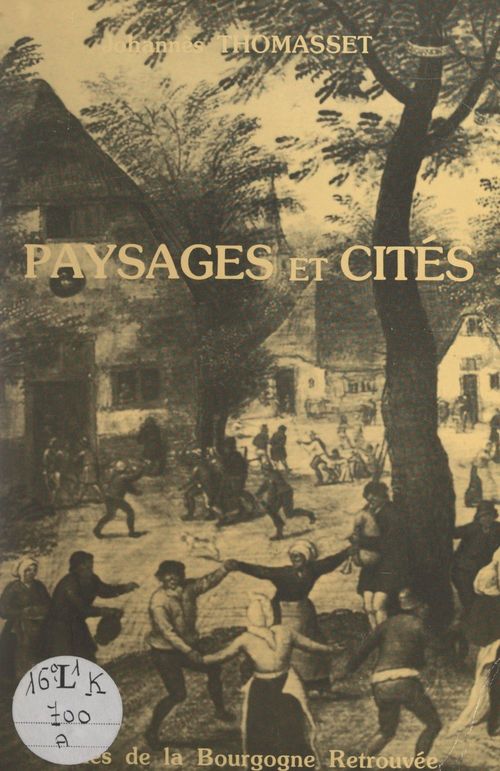 Couverture ebook de Paysages et cités, de Johannes Thomasset