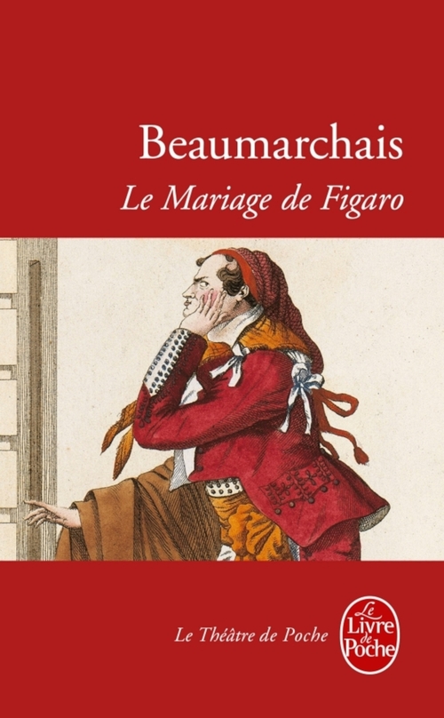 Couverture ebook de Le Mariage de Figaro, de Beaumarchais