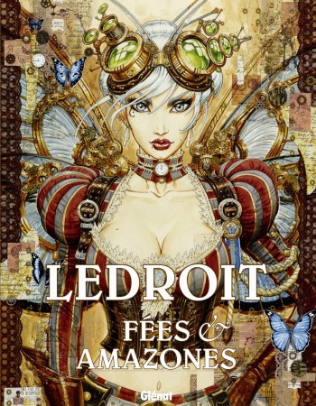 Couverture ebook de Fées et Amazones, de Olivier Ledroit