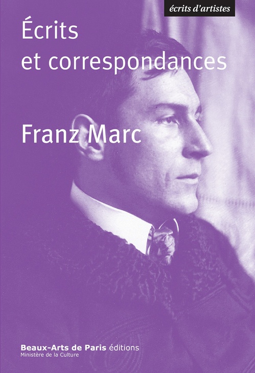 Couverture ebook de Frantz Marc, Ecrits et correspondances, de Franz Marc