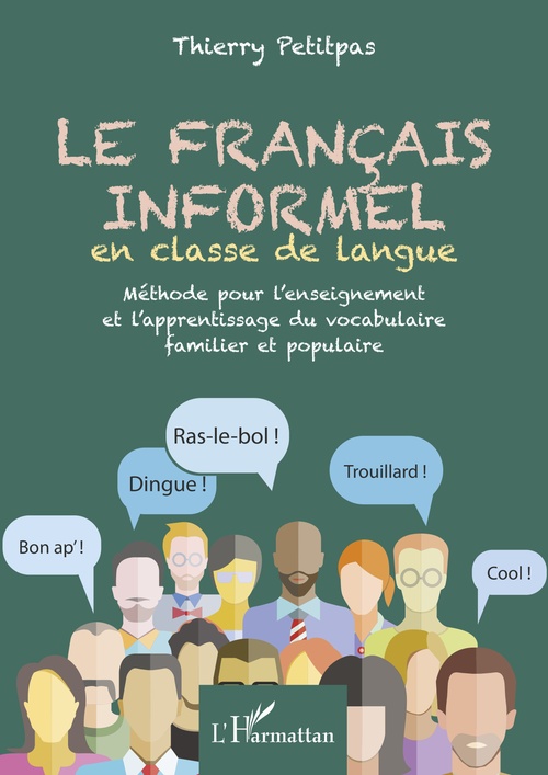 Couverture ebook de Français informel en classe de langue, de Thierry Petitpas