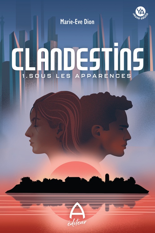 ebook cover of Sous les apparences, by Marie-Ève Dion