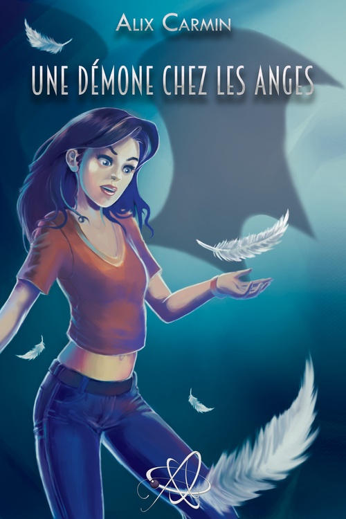 Couverture ebook de Une démone chez les anges, de Alix Carmin