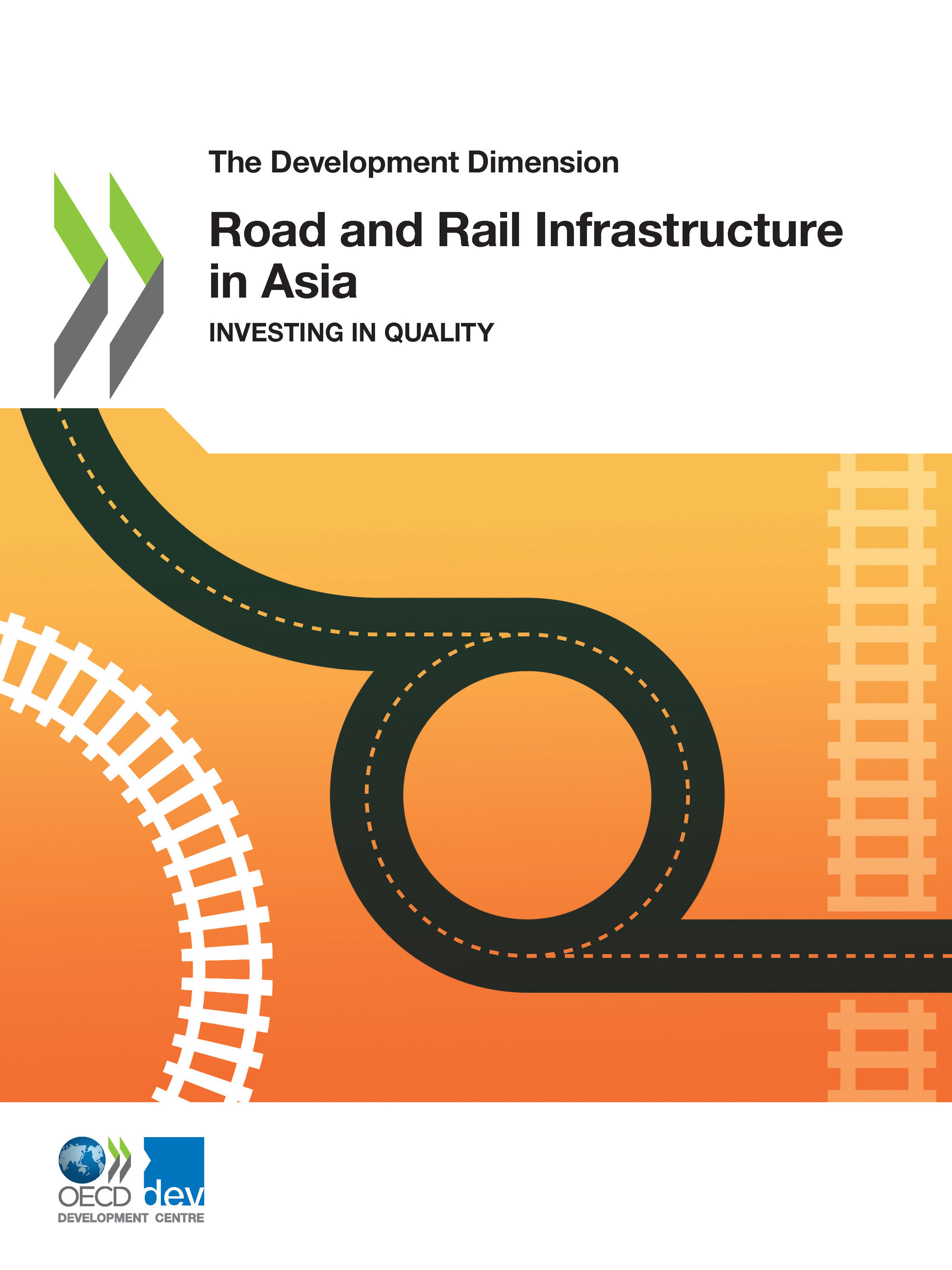Couverture ebook de Road and Rail Infrastructure in Asia, de Collectif