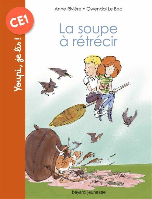 Couverture ebook de La soupe à rétrécir, de Anne RIVIÈRE