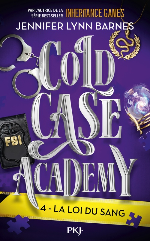 ebook cover of Cold Case Academy - Tome 4 La loi du sang, by Jennifer Lynn Barnes
