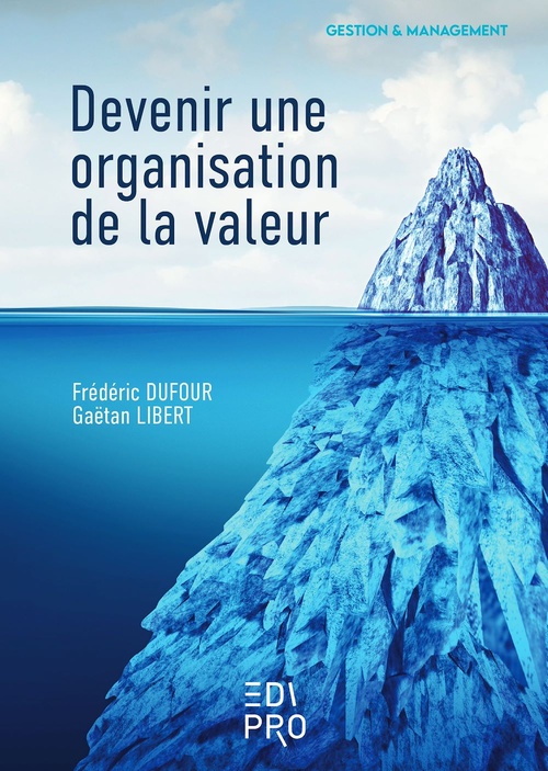 Couverture ebook de Devenir une organisation de la valeur, de Frederic Dufour, Gaëtan Libert