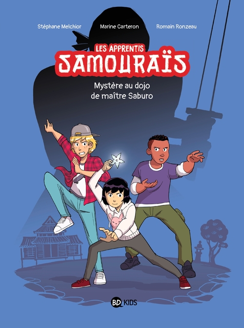 Couverture ebook de Les apprentis samouraïs, Tome 01, de Marine CARTERON, Pascale Hédelin