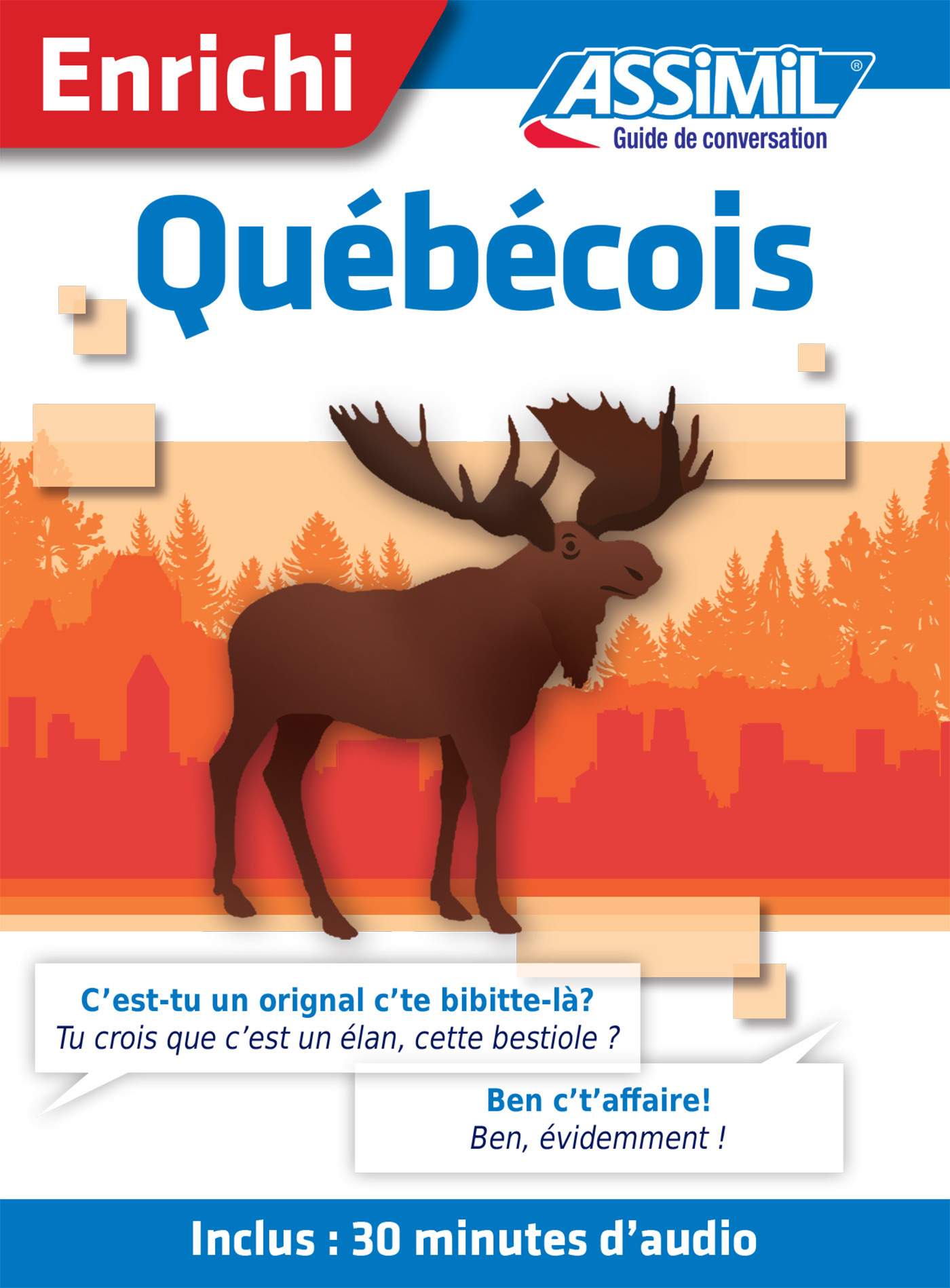 ebook cover of Québécois - Guide de conversation, by Sébastien Amadieu, Jean-charles Beaumont