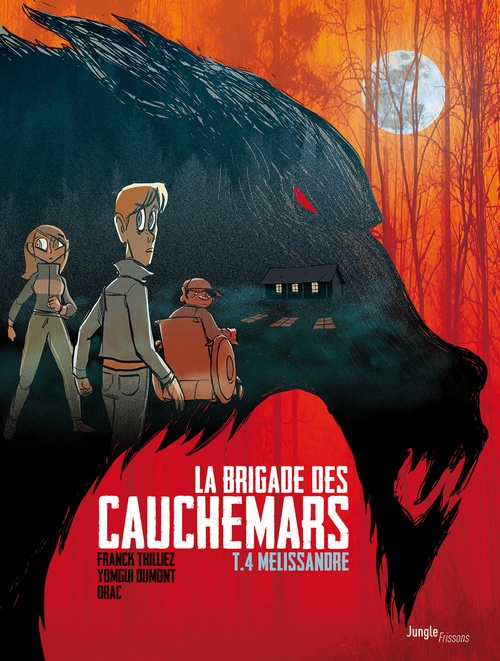 ebook cover of La Brigade des cauchemars - Tome 4 - Mélissandre, by Franck Thilliez, Yomgui Dumont