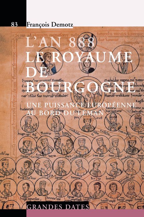 Couverture ebook de L'an 888 - Le Royaume de Bourgogne, de François Demotz