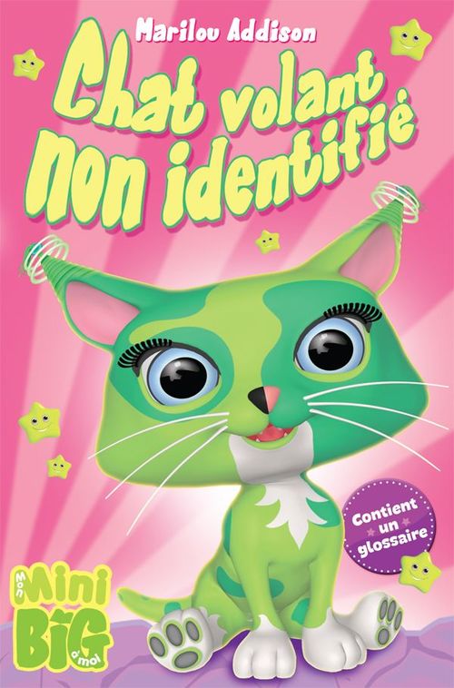 Couverture ebook de Chat volant non identifié, de Marilou Addison