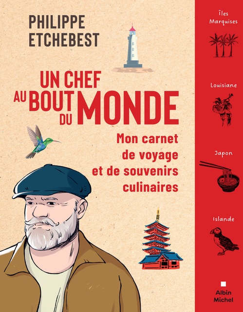 Couverture ebook de Un chef au bout du monde, de Philippe Etchebest