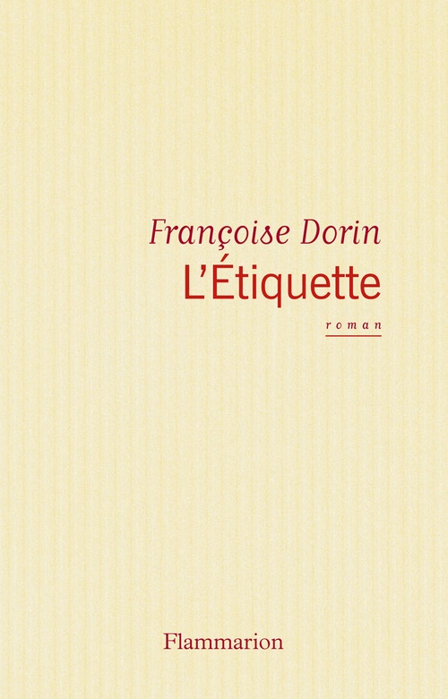 Couverture ebook de L'Etiquette, de Françoise Dorin