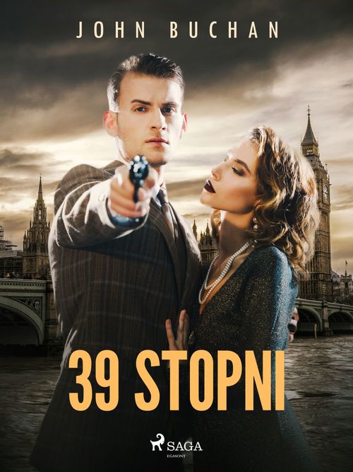 ebook cover of 39 stopni, by John Buchan