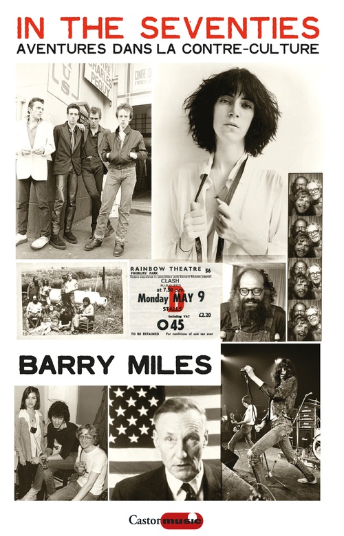 ebook cover of In the seventies, by Barry Miles