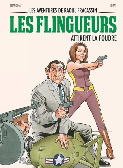 ebook cover of Les aventures de Raoul Fracassin - Tome 3 - Les Flingueurs, by Chanoinat Philippe/L