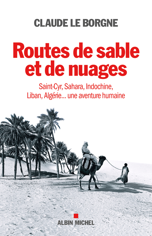 Couverture ebook de Routes de sable et de nuages, de Claude Le borgne