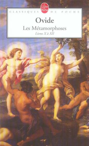 ebook cover of Les Métamorphoses, by Ovide