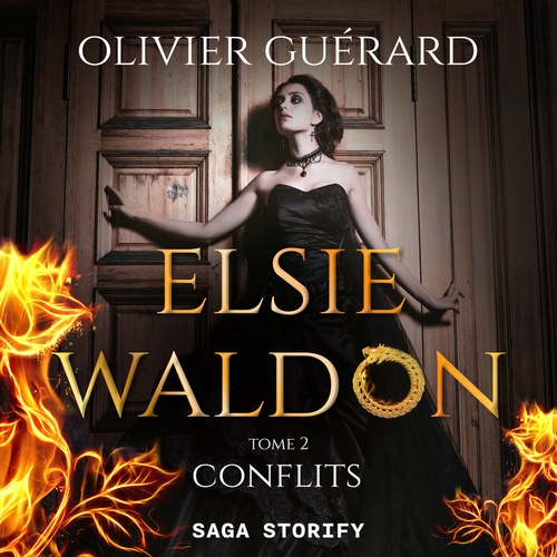 Couverture audiobook de Elsie Waldon tome 2 : Conflits, de Olivier Guerard