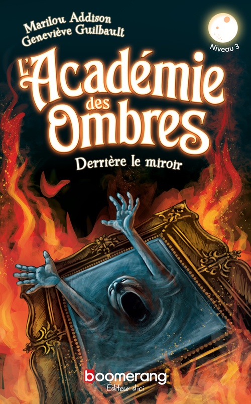 ebook cover of Derrière le miroir, by Addison Marilou