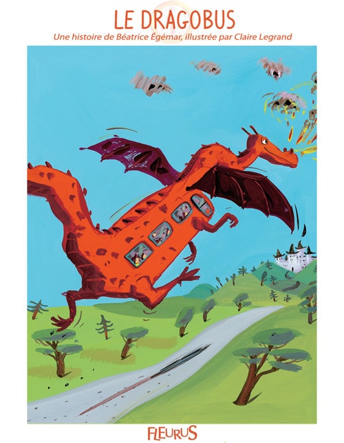 ebook cover of Le dragobus, by Béatrice Egémar, Claire Legrand