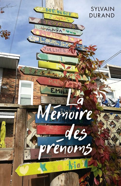 Couverture ebook de La Mémoire des prénoms, de Sylvain Durand