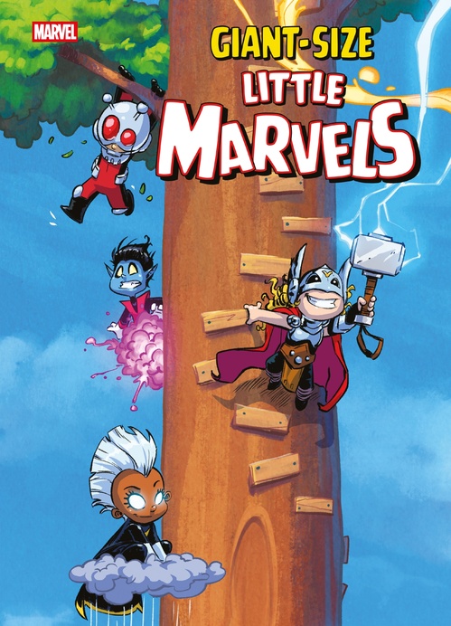 ebook cover of Giant-Size Little Marvel, by Skottie Young