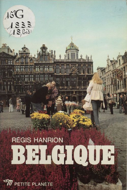 Couverture ebook de Belgique, de Hanrion Regis