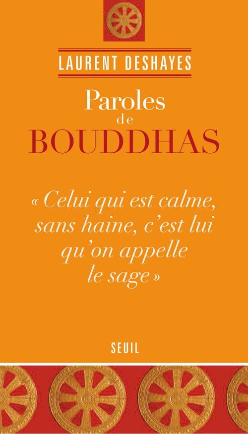 ebook cover of Paroles de Bouddhas, by Laurent Deshayes