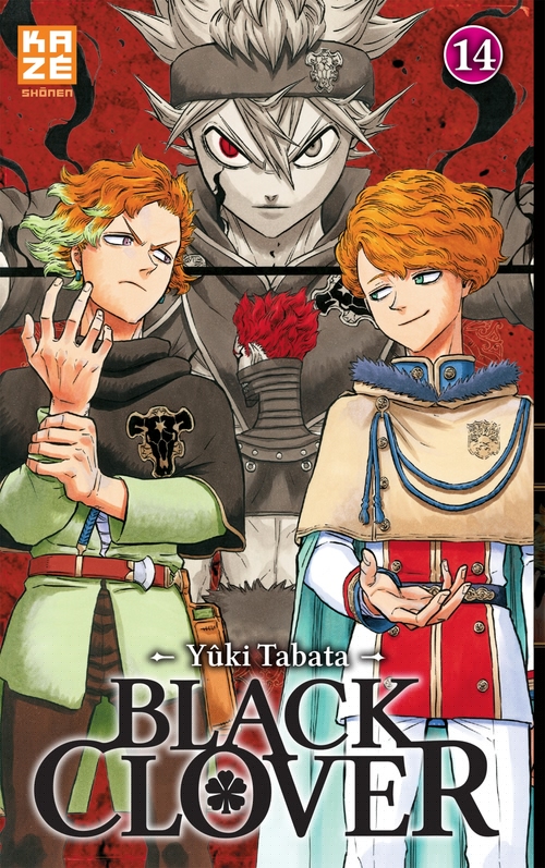 Couverture ebook de Black Clover T14, de Yuki Tabata