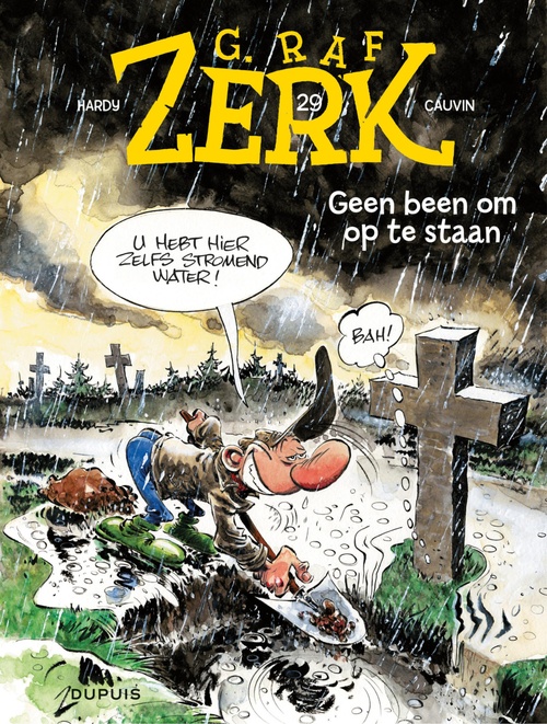 ebook cover of Geen been om op te staan, by Cauvin