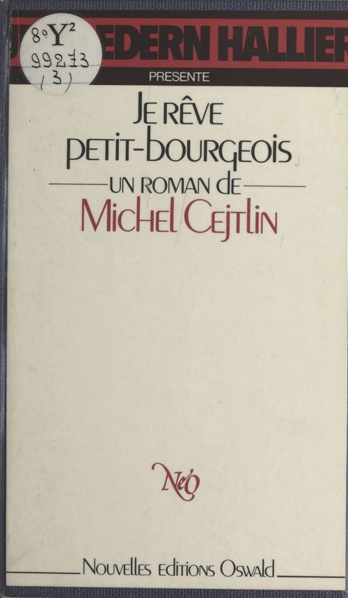 Couverture ebook de Je rêve petit-bourgeois, de Michel Cejtlin