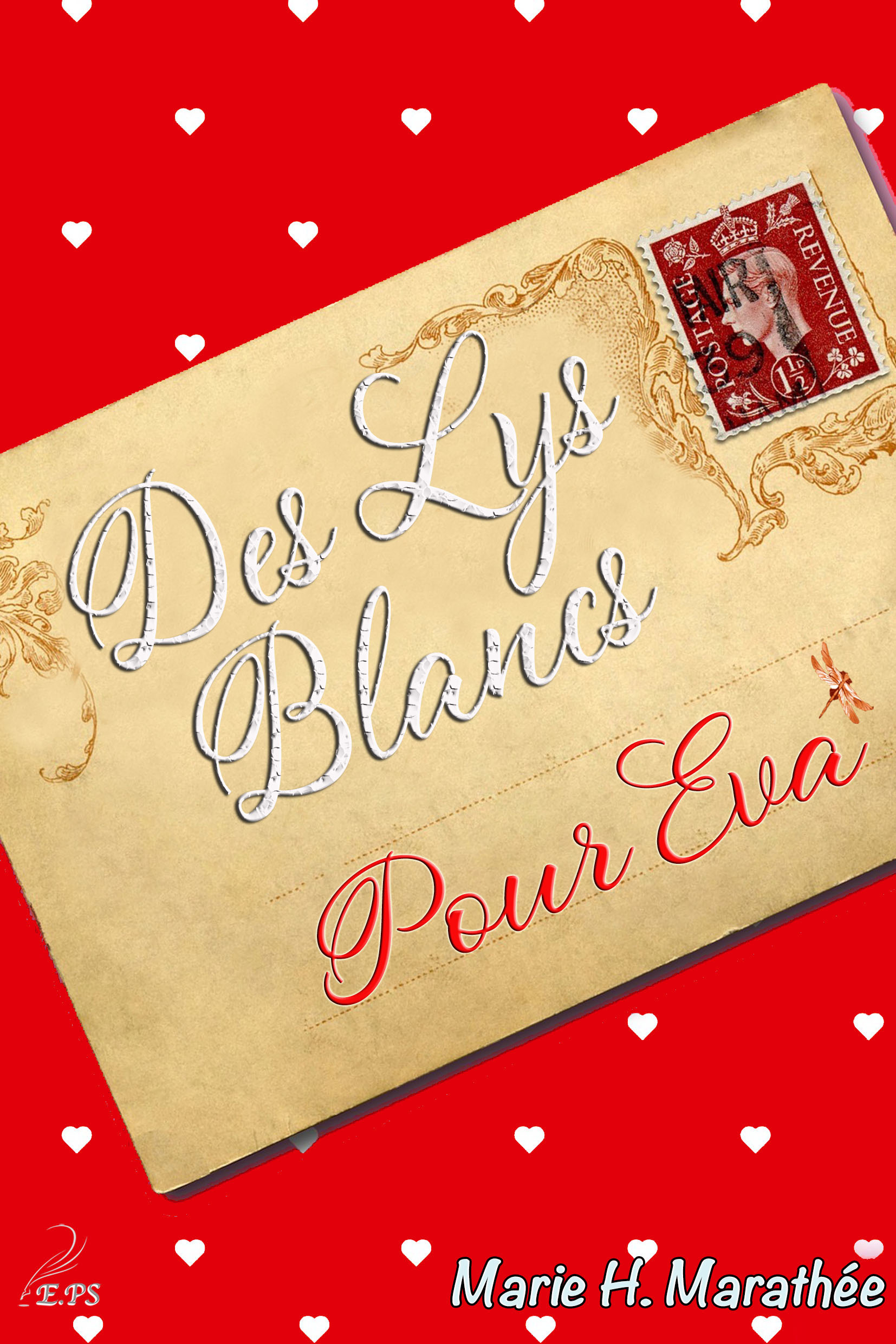 Couverture ebook de Des lys blancs pour Eva, de Marie H. Marathee