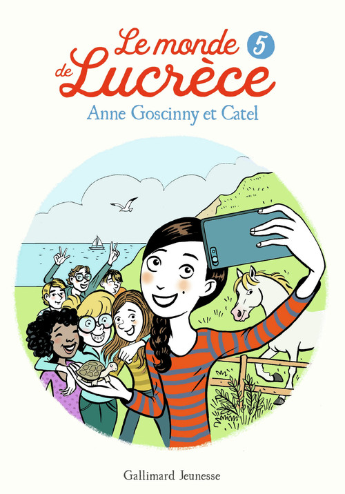 ebook cover of Le monde de Lucrèce (Tome 5), by Anne Goscinny, Catel