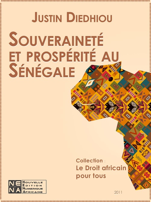 Couverture ebook de Souveraineté et prospérité au Sénégal, de Pius Ngandu Nkashama