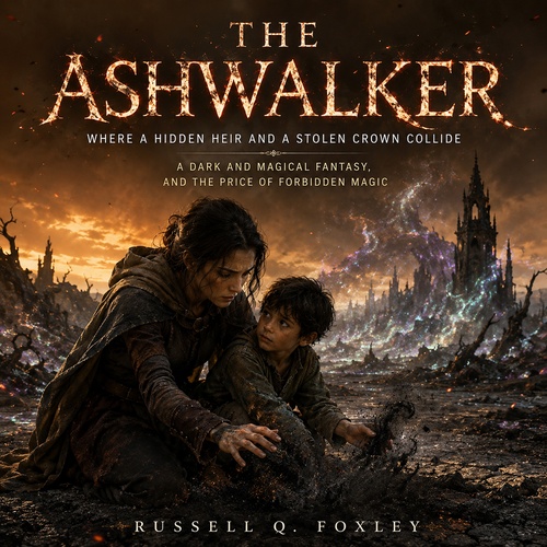 Couverture audiobook de The Ashwalker, de Q. Russell Foxley