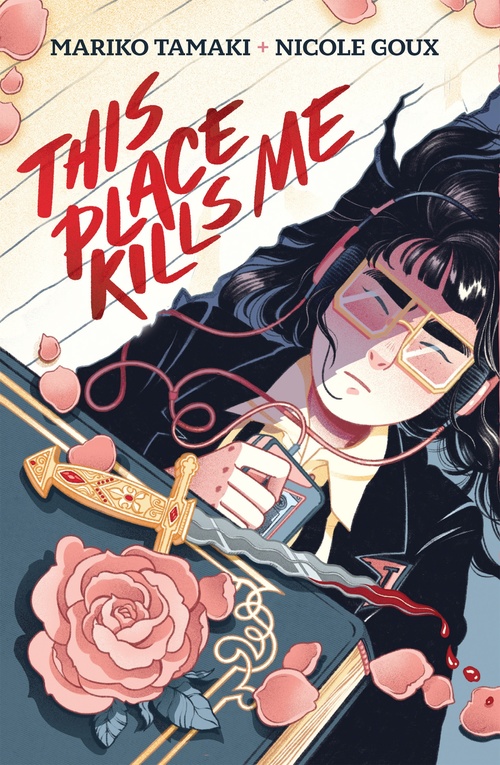 ebook cover of This Place Kills Me, by Mariko Tamaki, Nicole Goux