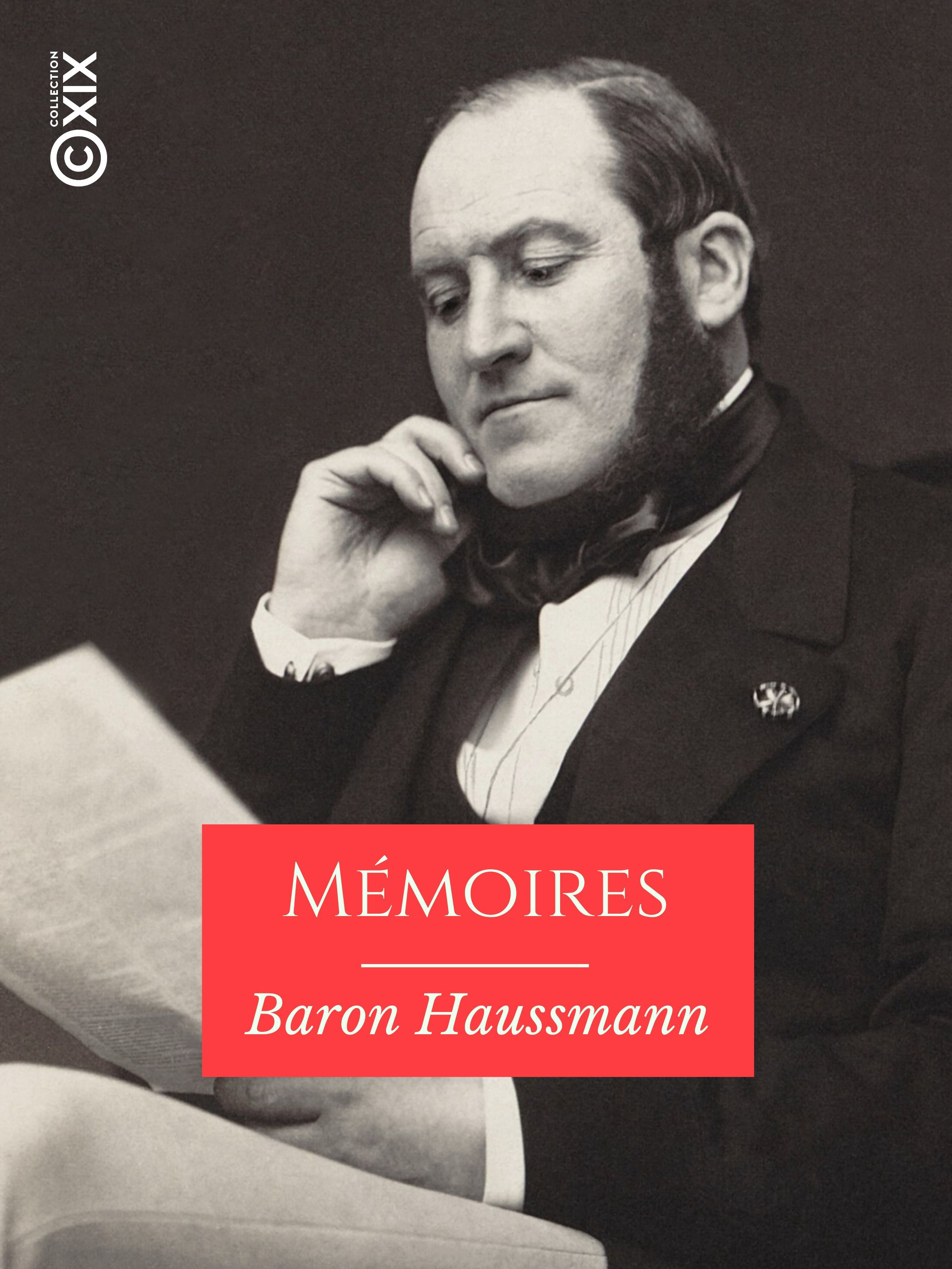 Couverture ebook de Mémoires du baron Haussmann, de Georges Eugene Haussmann