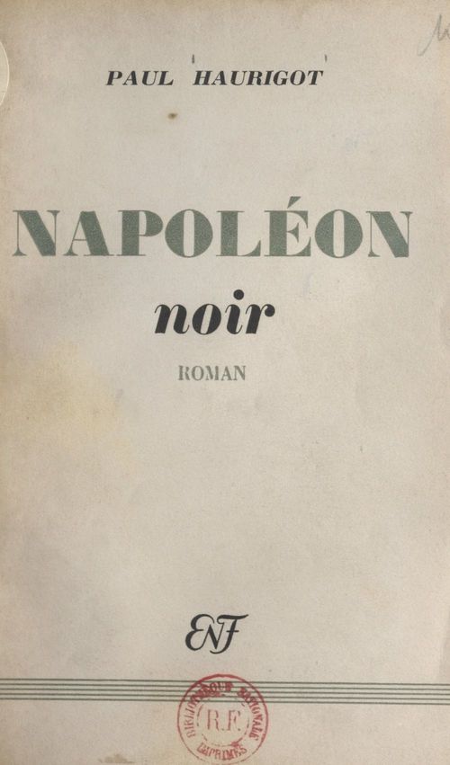 ebook cover of Napoléon, by Paul Haurigot