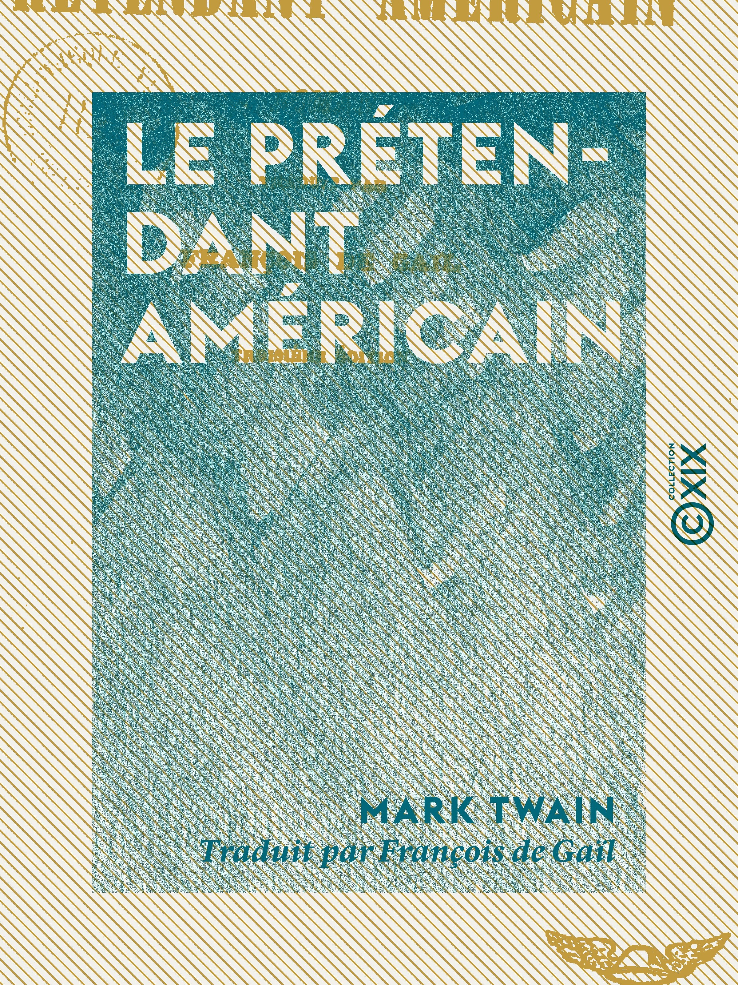 ebook cover of Le Prétendant américain - Roman, by Mark Twain