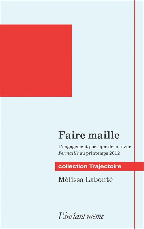 Couverture ebook de Faire maille, de Labonte Melissa