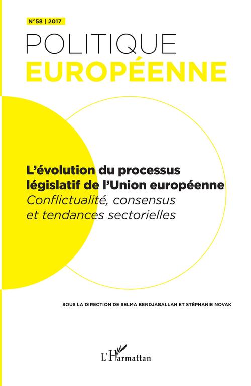 ebook cover of L'évolution du processus législatif de l'Union européenne, by Revue politique européenne
