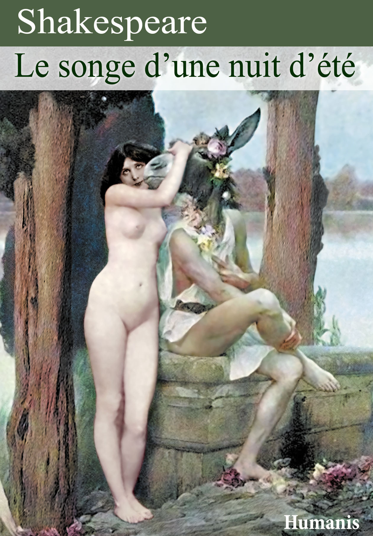 ebook cover of Le songe d'une nuit d'été, by William Shakespeare