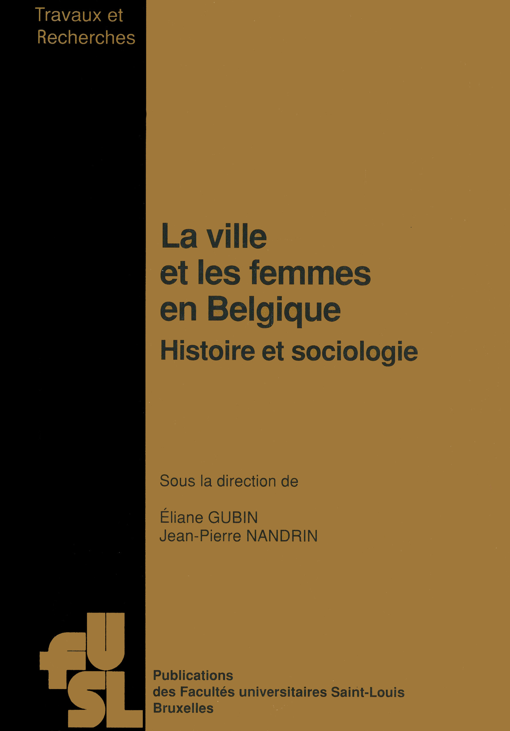 Couverture ebook de La ville et les femmes en Belgique, de