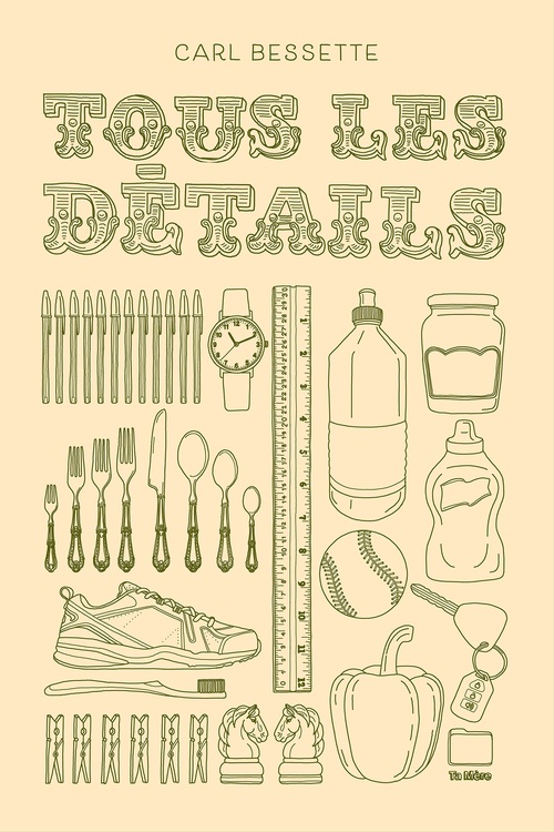 Couverture ebook de Tous les détails, de Carl Bessette