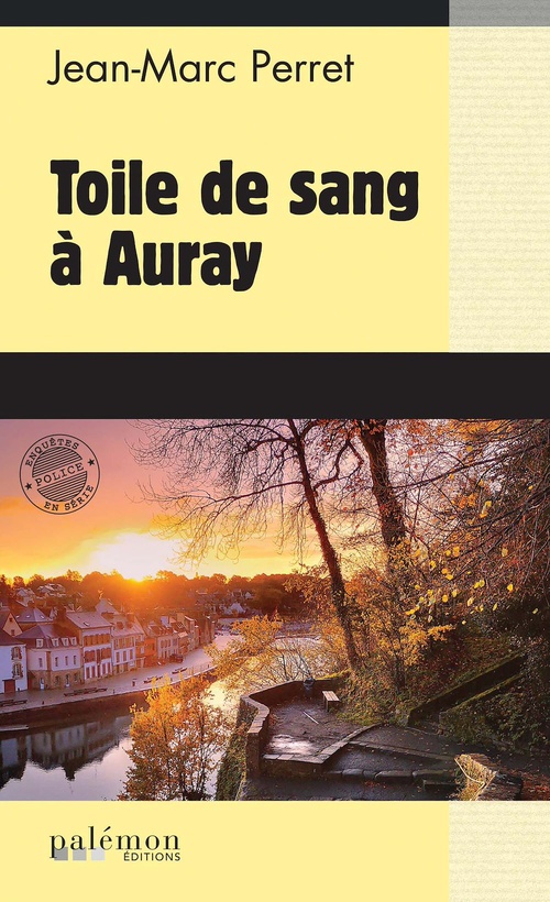 ebook cover of Toile de sang à Auray, by Jean-Marc Perret